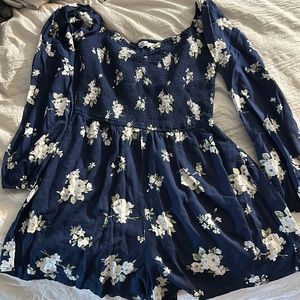 Hollister Long Sleeve Romper